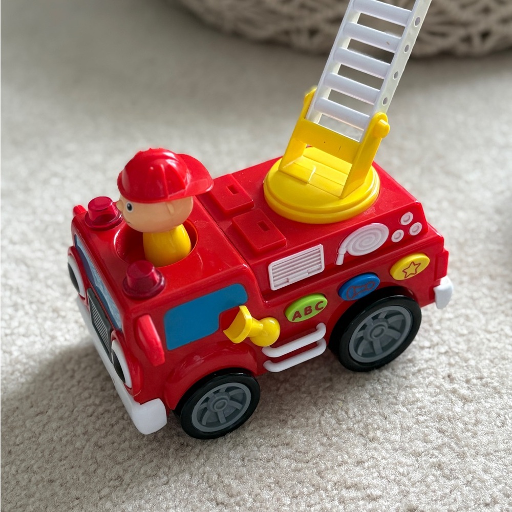 The learning journey on the go fire truck